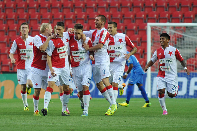 Slavie v dosavadním ročníku ligy prohrála zatím jen jednou. Slavie v dosavadním ročníku ligy prohrála zatím jen jednou.