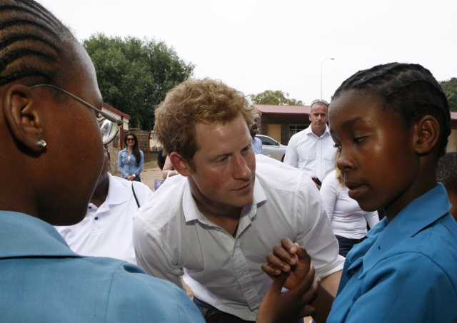 Před rokem navštívil Lesotho britský princ Harry.