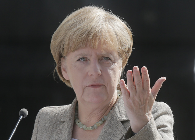 Německá kancléřka Angela Merkelová. 