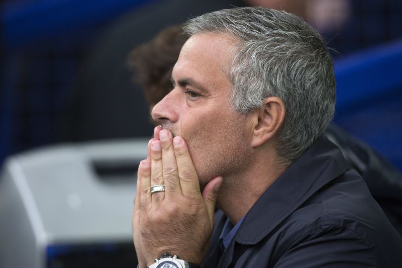 Trenér José Mourinho. 