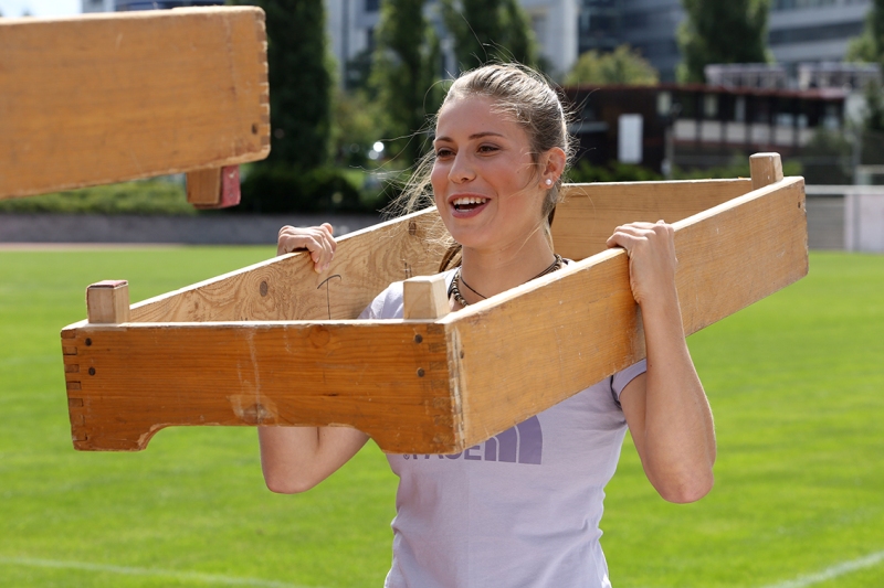 Eva Samková nabádá společně s Českou unií sportu lidi ke zdravému pohybu. 