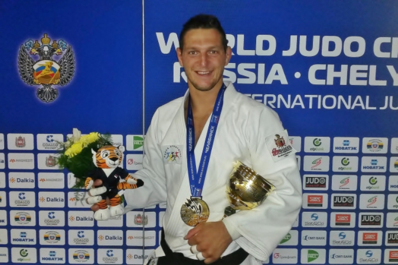Lukáš Krpálek vybojoval historicky první titul mistra světa pro české judo.