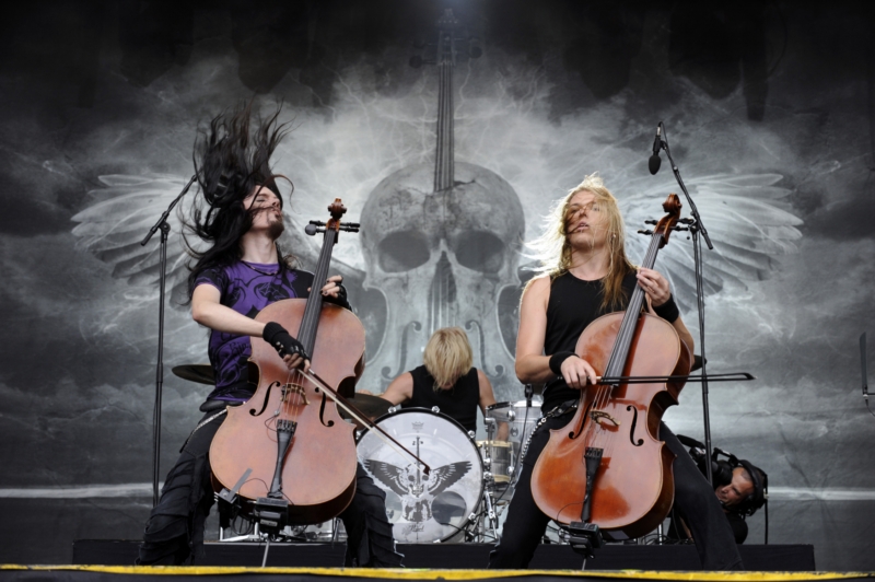 Finská metalová skupina Apocalyptica.
