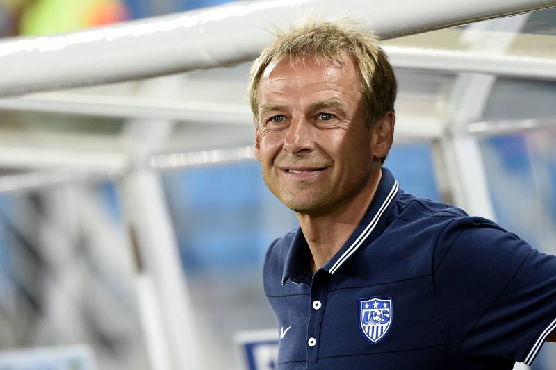 Německý trenér USA Jürgen Klinsmann očekává zajímavý zápas. Německý trenér USA Jürgen Klinsmann očekává zajímavý zápas.