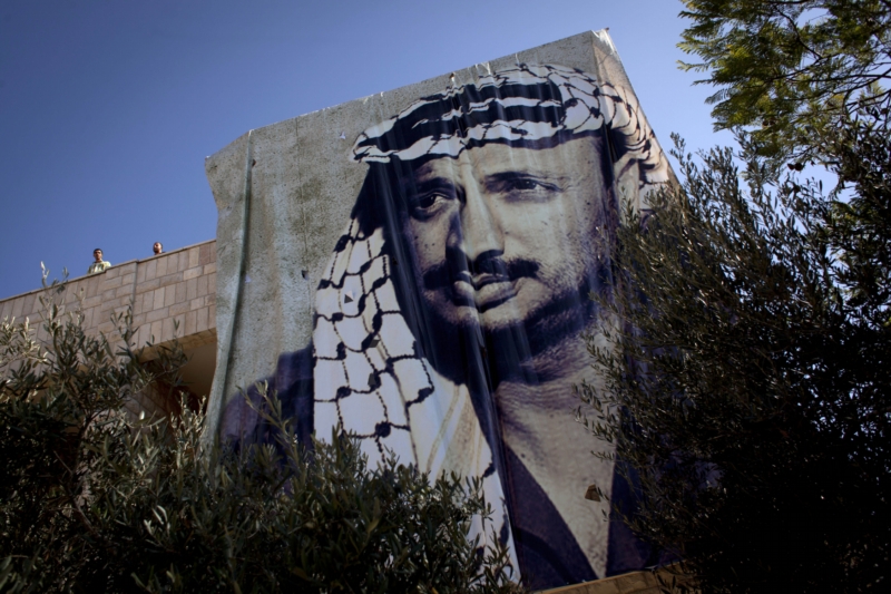 Jásir Arafat stál od roku 1965 v čele největší palestinské ozbrojené organizace Fatah.