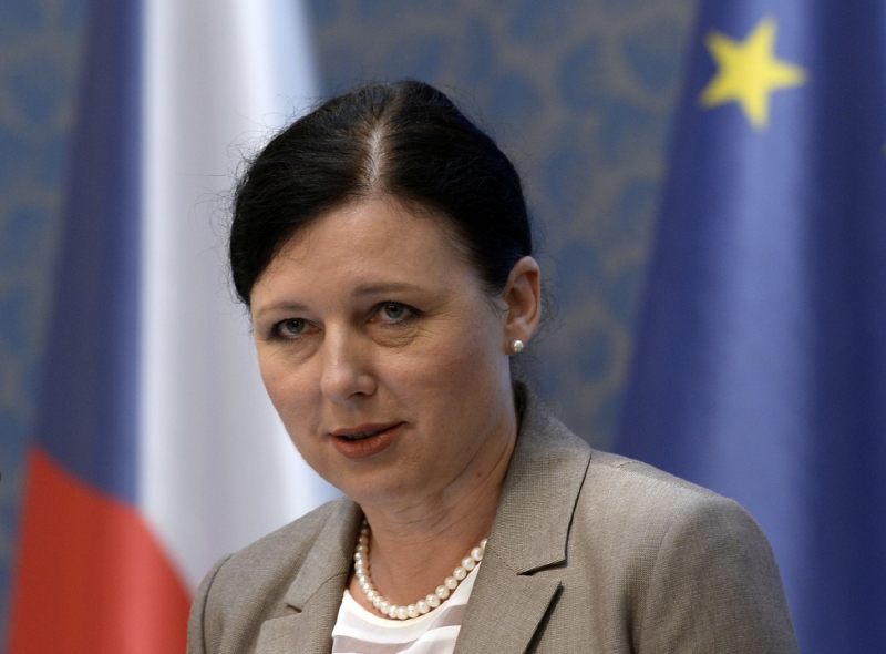 Kandidátka na eurokomisařku Věra Jourová (ANO).