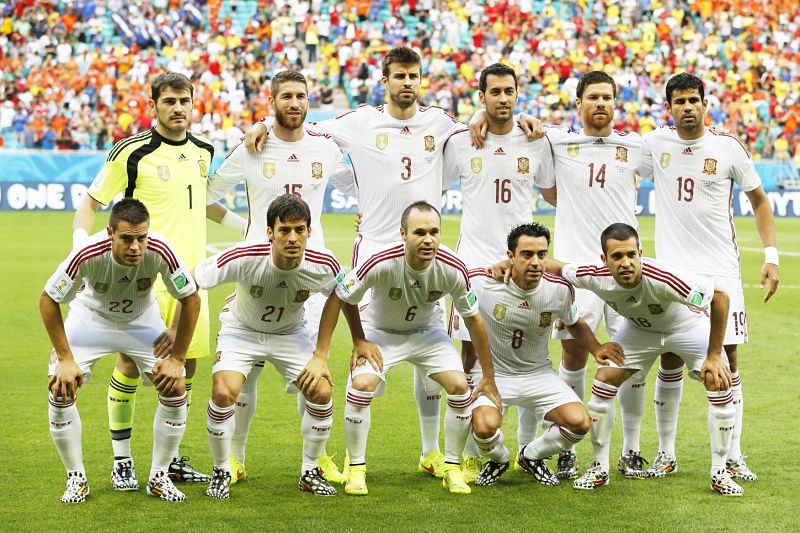 Španělští fotbalisté na světovém šampionátu v Brazílii vyhořeli už v základní skupině.