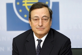 Šéf ECB Mario Draghi.