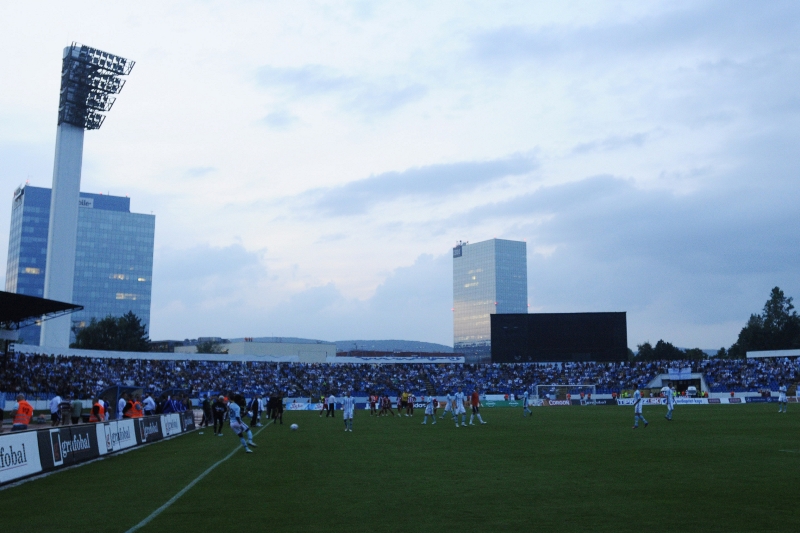 Pasienky, stadion Slovanu Bratislava.