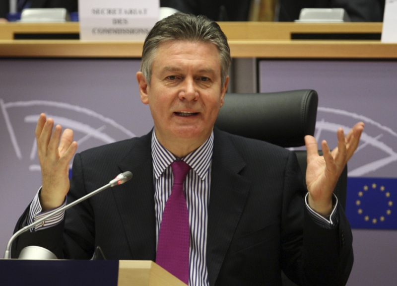 Eurokomisař Karel De Gucht.