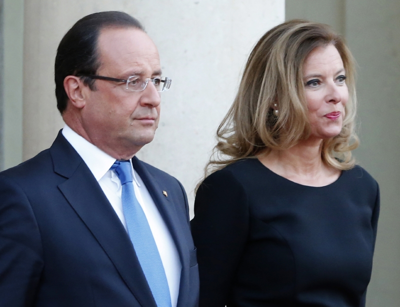 Hollande a Trierweilerová, když ještě oficiálně tvořili pár.