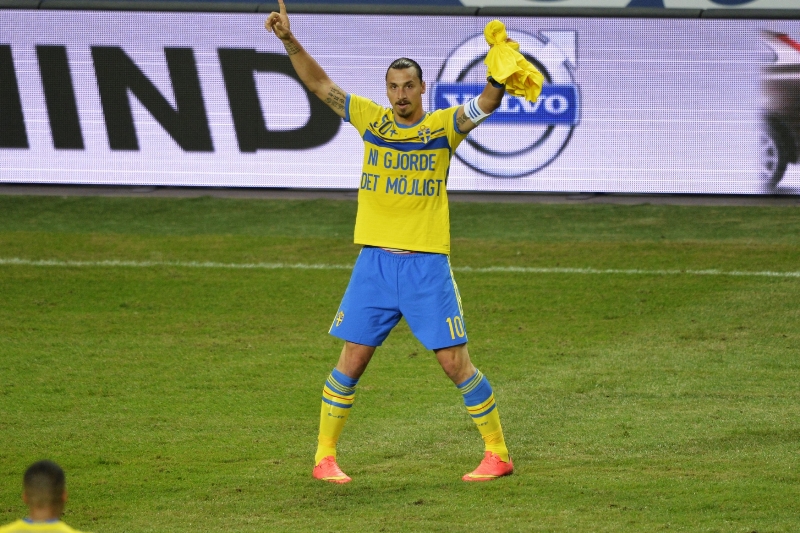 Zlatan Ibrahimovič.