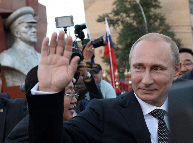 Vladimira Putina prý ovládá satan. Vladimira Putina prý ovládá satan.