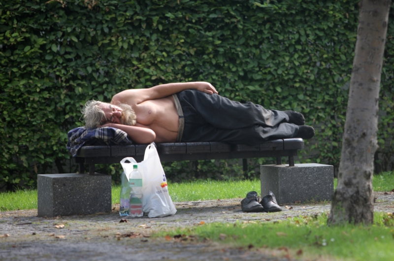 V Praze jsou tisíce lidí bez domova nebo drogově závislých (ilustrační foto). V Praze jsou tisíce lidí bez domova nebo drogově závislých (ilustrační foto).