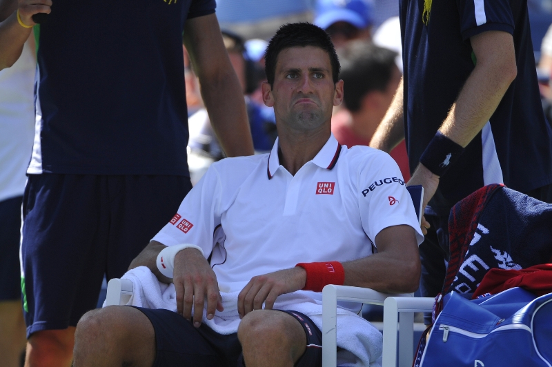 Světová jednička Novak Djokovič se nečekaně rozloučil na US Open už v semifinále. Světová jednička Novak Djokovič se nečekaně rozloučil na US Open už v semifinále.