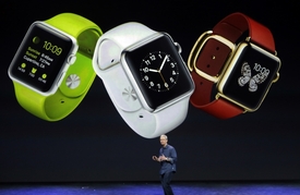Nové chytré hodinky iWatch.