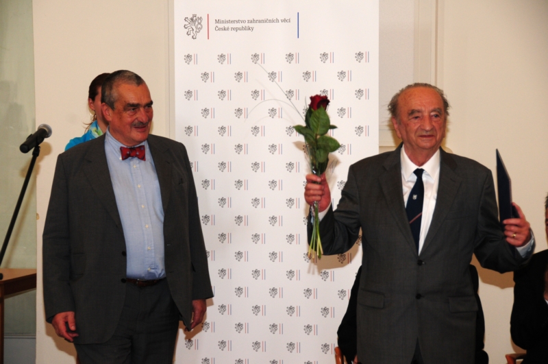 Karel Schwarzenberg a Antonín Tučapský. Karel Schwarzenberg a Antonín Tučapský.
