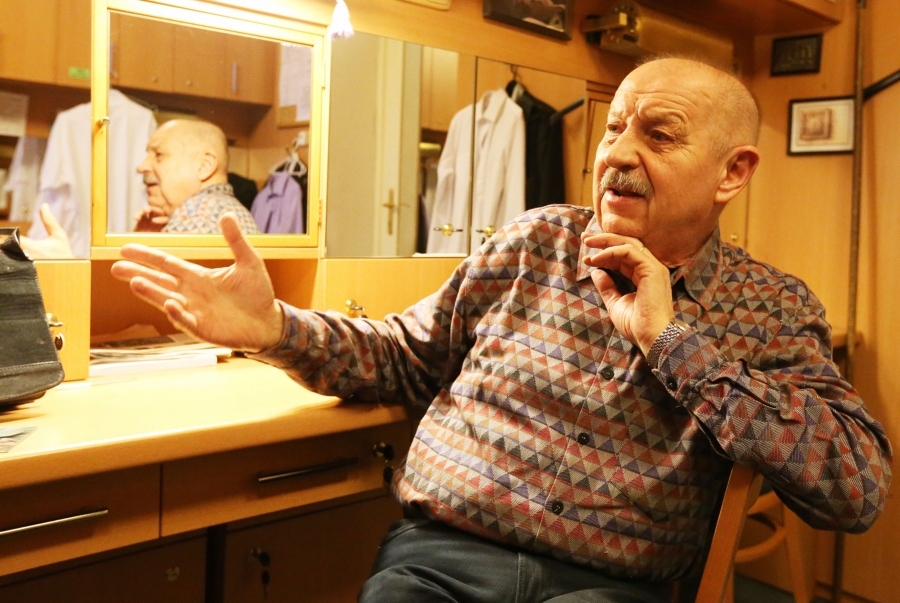 Oldřich Vlach přišel na narozeninovou akci Mariana Labudy.