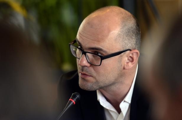 Předseda Rady ČT Jaroslav Dědič. 