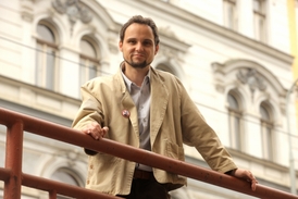 Jeden ze zakladatelů organizace Islám v České republice nechceme Artur Fišer.