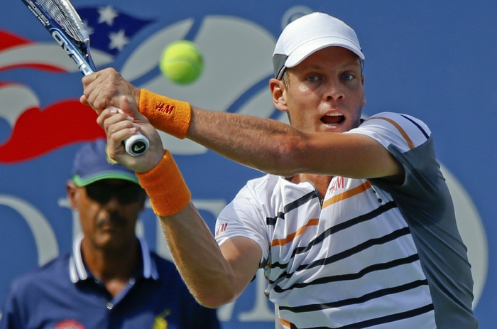 Tenista Tomáš Berdych, opora českého týmu.