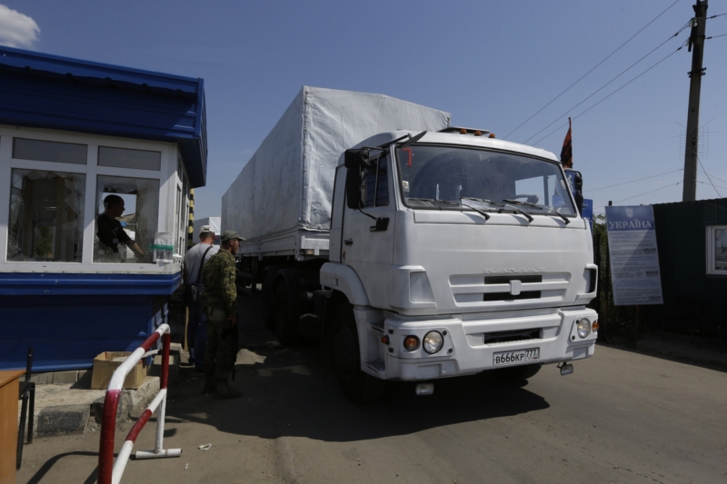 Rusko vyslalo humanitární pomoc i 22. srpna 2014.