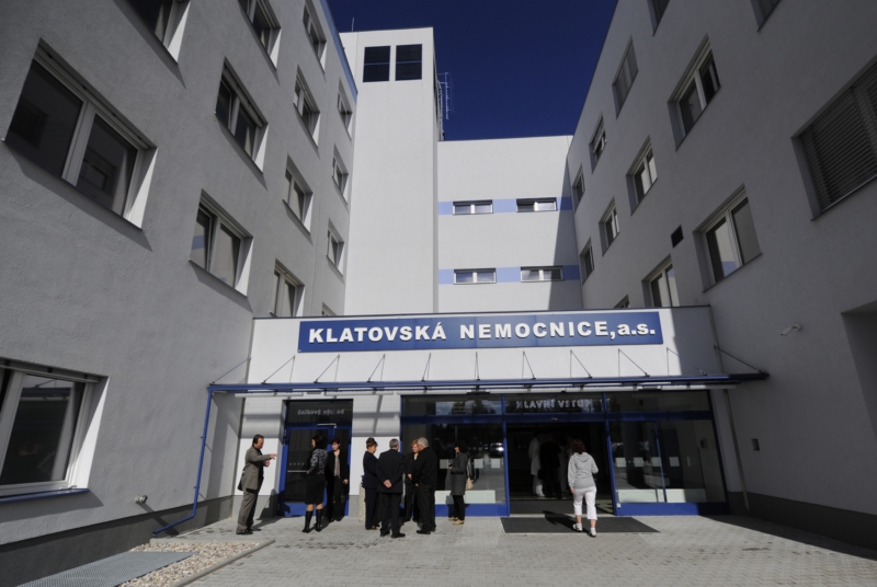 Klatovská nemocnice. Klatovská nemocnice.