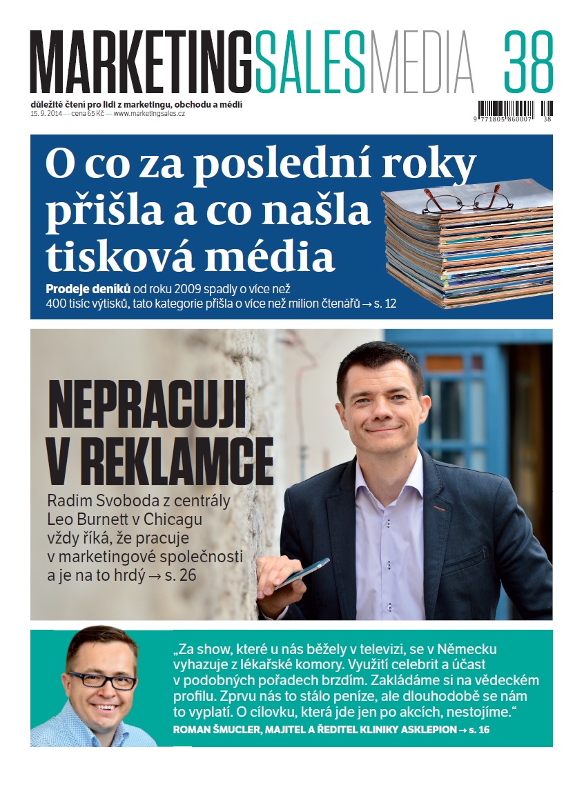 MarketingSalesMedia č. 38/2014.