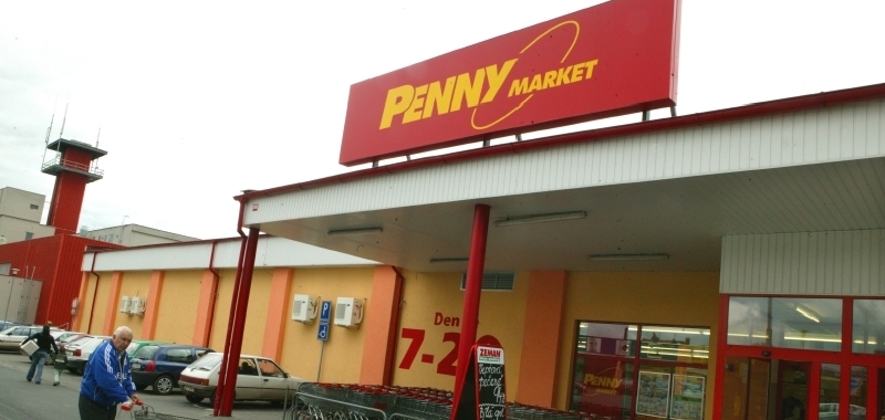 České zboží v Penny.