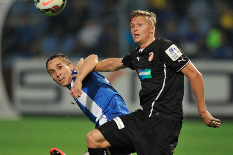 Plzeňský Václav Procházka v akci. 
