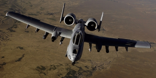 Americký letoun A-10.