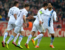 Fotbalisté Manchesteru City se představí na hřišti Bayernu Mnichov.