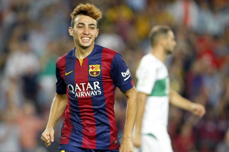 Munir El Haddadi je z mladých talentů klubu momentálně nejznámější.