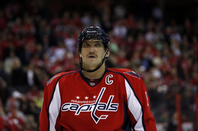 Alexander Ovečkin, kapitán týmu Washington Capitals.