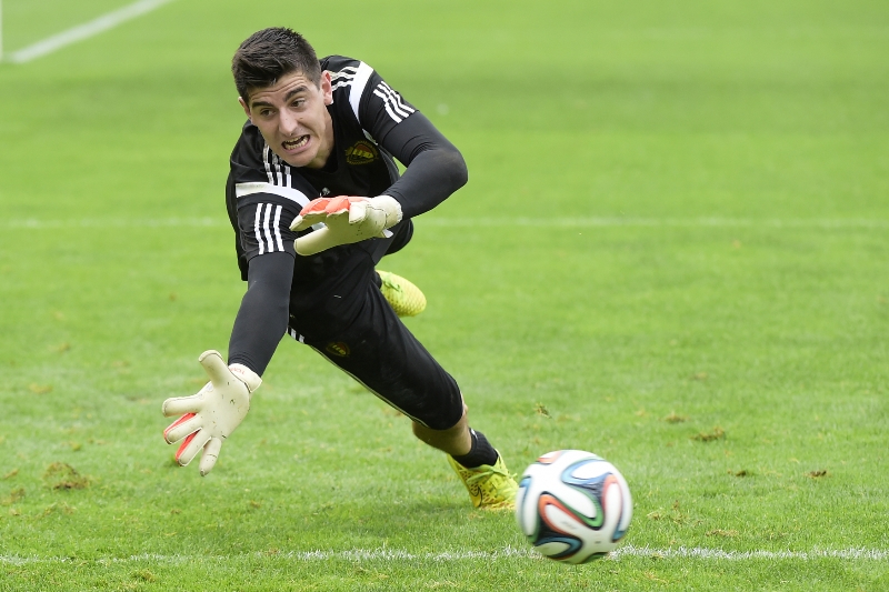 Thibaut Courtois, brankář Chelsea.