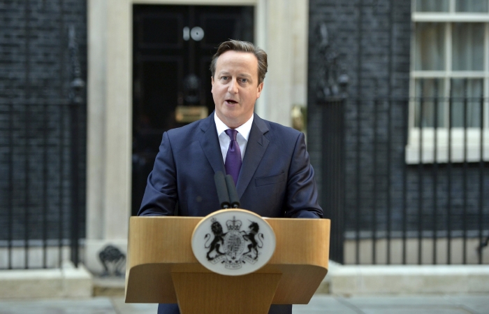 Britský premiér David Cameron.