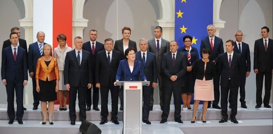 Rodinné foto nového kabinetu.