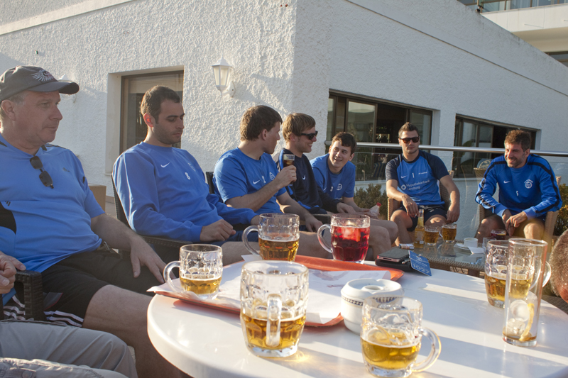 FC Lenzburg se oslav nebojí. Ale teď se jedna nepovedla (archivní foto).