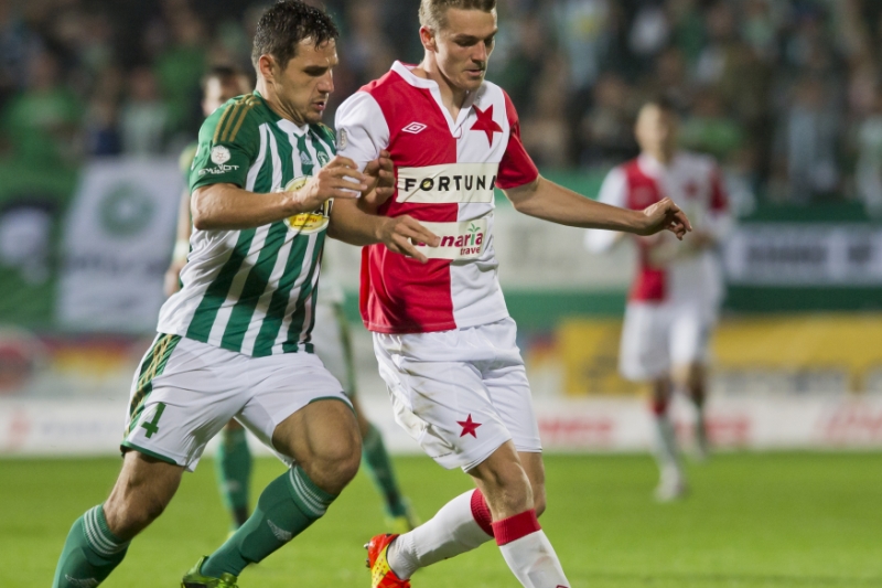 Jeden ze soubojů v pražském derby.