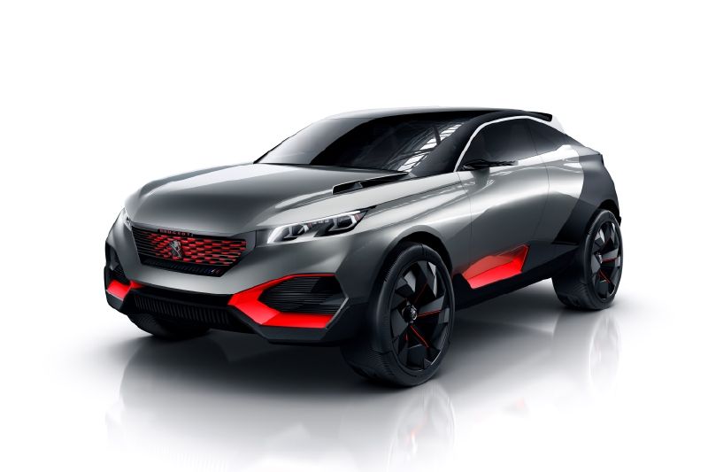 Novátorský crossover Peugeot Quartz.