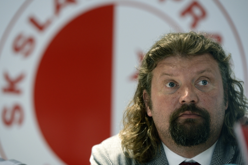 Dosavadní majitel fotbalové Slavie Aleš Řebíček.