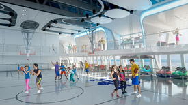 Hřiště na lodi Quantum of the Seas.