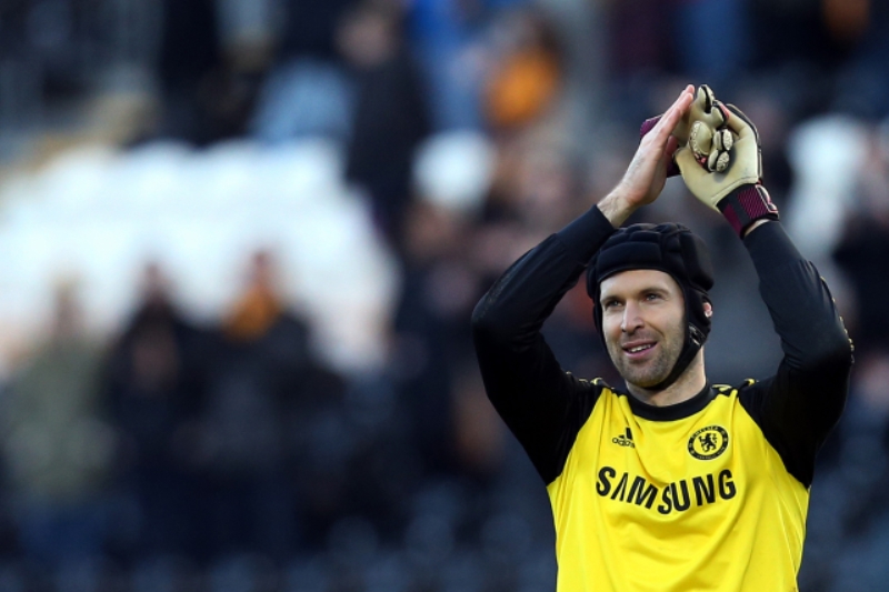 Brankář Chelsea Petr Čech.
