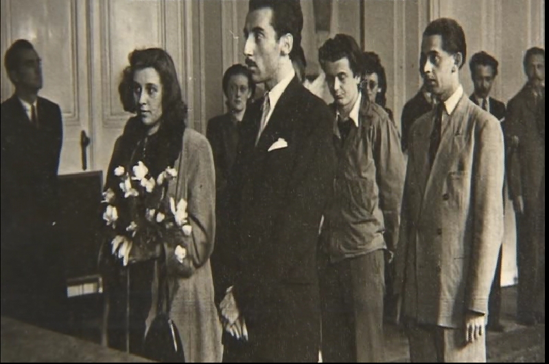 Stella Zázvorková s manželem Milošem Kopeckým.