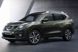 Mezi exponáty pražského autosalonu je také Nissan X-Trail.