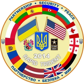 Znak manévrů Rapid Trident.