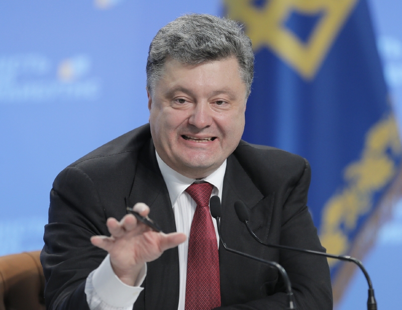 Prezident Petro Porošenko.