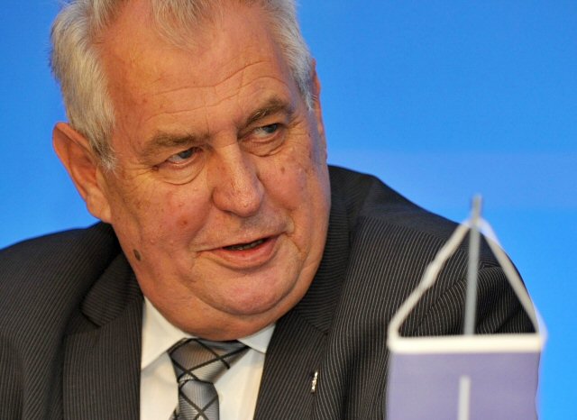 Prezident Miloš Zeman. Prezident Miloš Zeman.