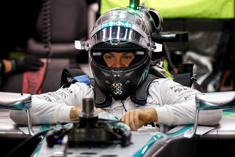 Nico Rosberg na Mercedesu.
