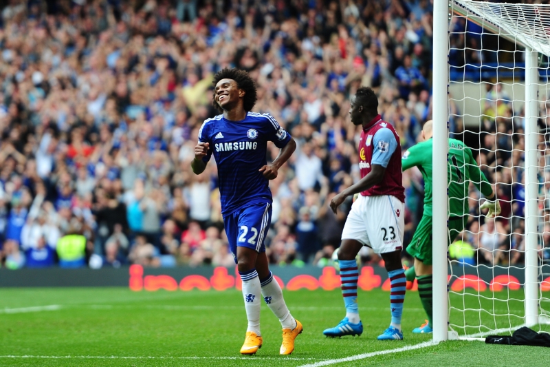 Fotbalista Chelsea Willian.